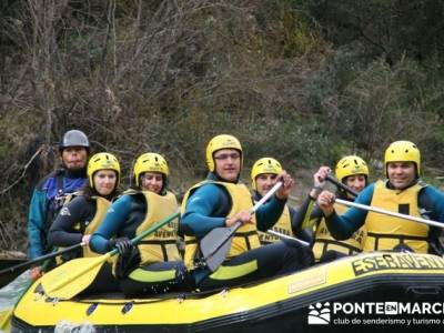 Rafting río Ara; rio abion; ruta gr 10; tiendas de senderismo